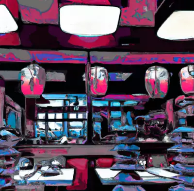 digital art, japanese restaurant in san francisco