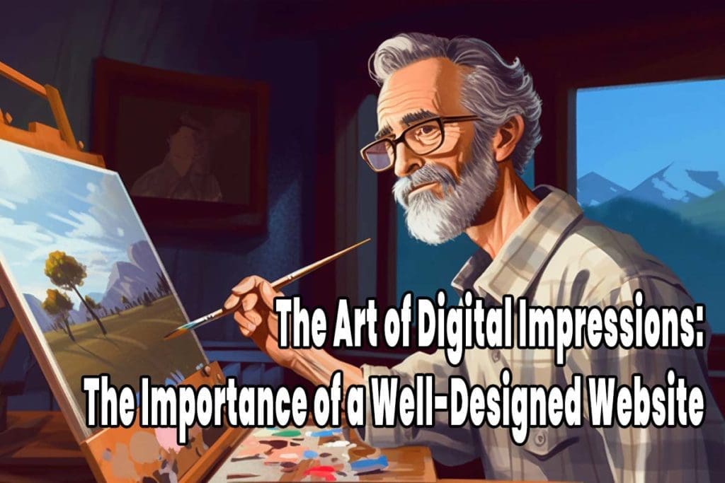 The Art of Digital Impressions: The Importance of a Well-Designed Website