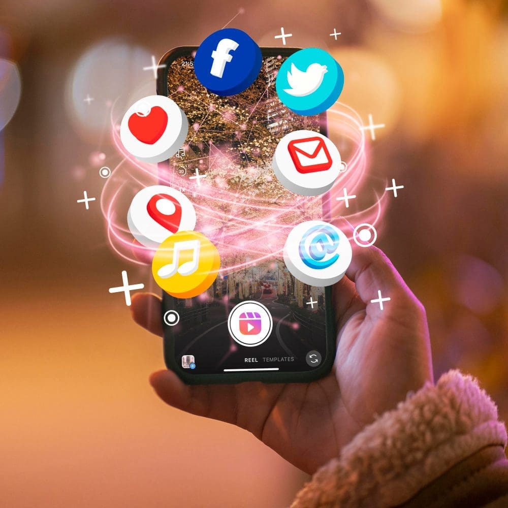 Digital marketing is a must-have for businesses today. Person, smartphone