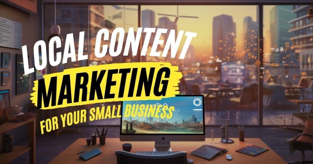 Local content marketing for your small business.