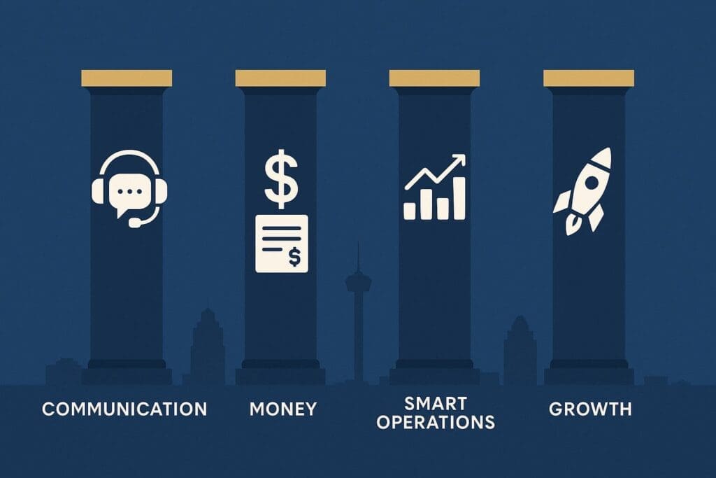 San Antonio businesses integrating AI: four strategic pillars for success